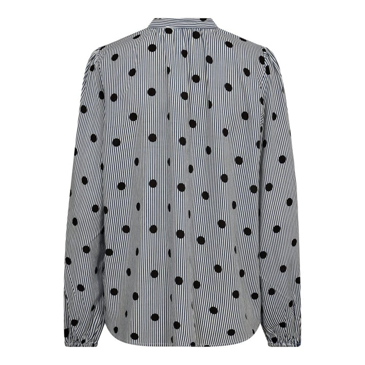 Forudbestilling - Co´Couture - Didicc Dot Shirt 35719 - 40096 Whiteblack Skjorter 