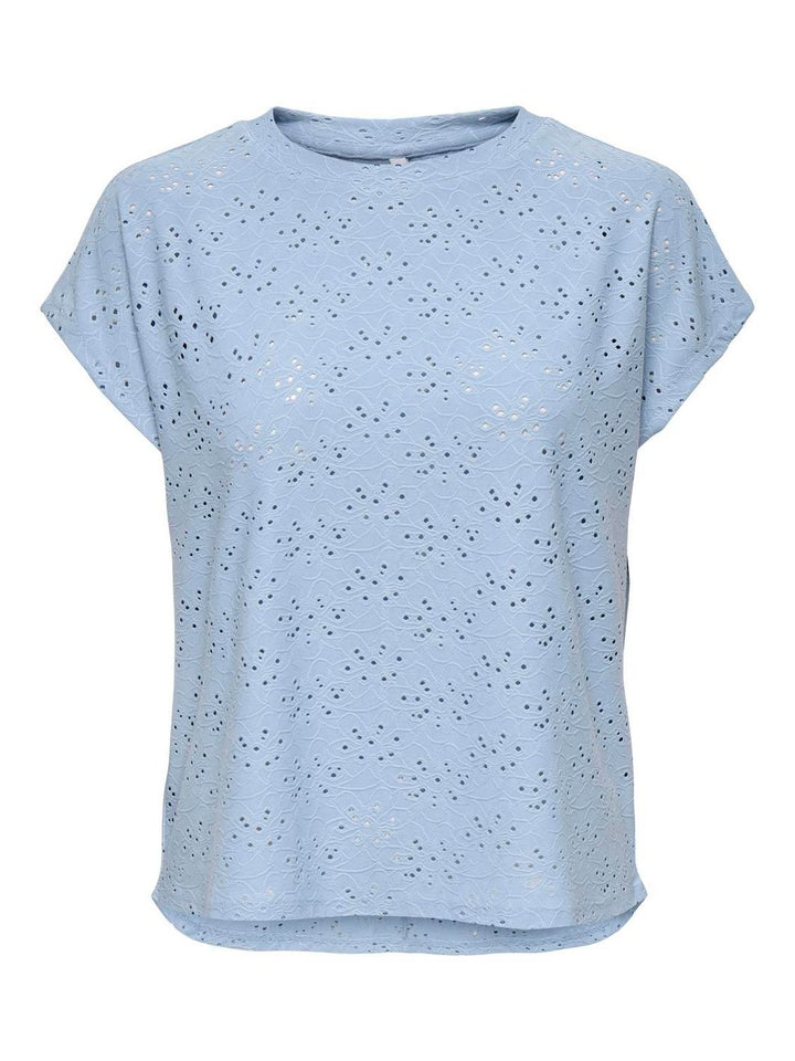 Only - Onlsmilla S/S Top - 4668838 Soft Chambray