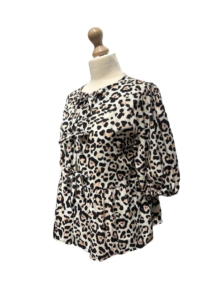 A-bee - Top Leopard knots 12775LO - Animals T-shirts 