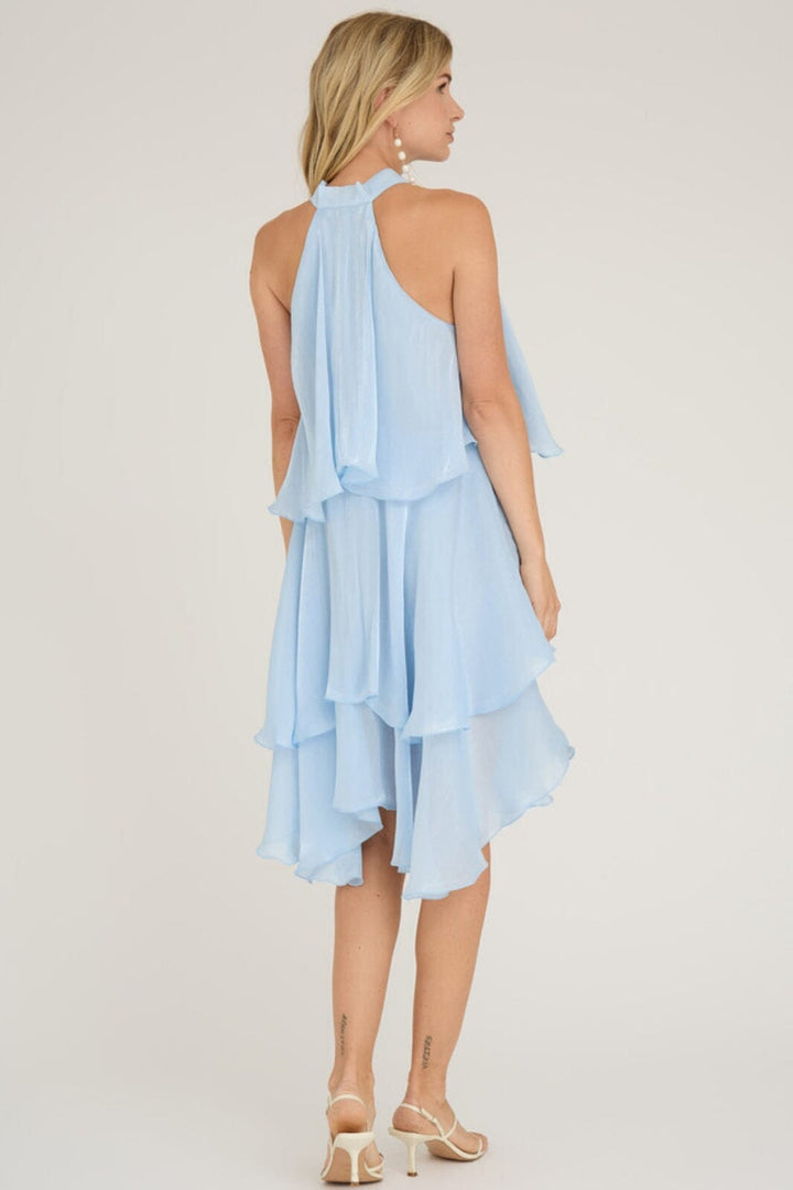 A-View - Demi Dress - 282 Light Blue