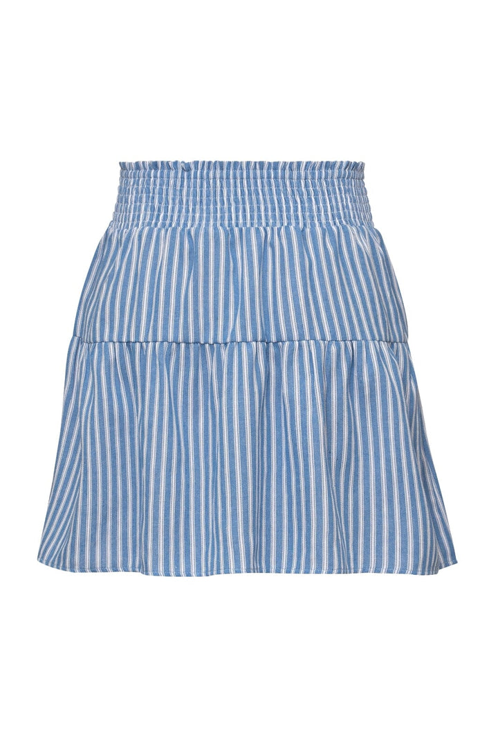 A-View - Safia Skirt - 112 Blue/White Stribe Nederdele 