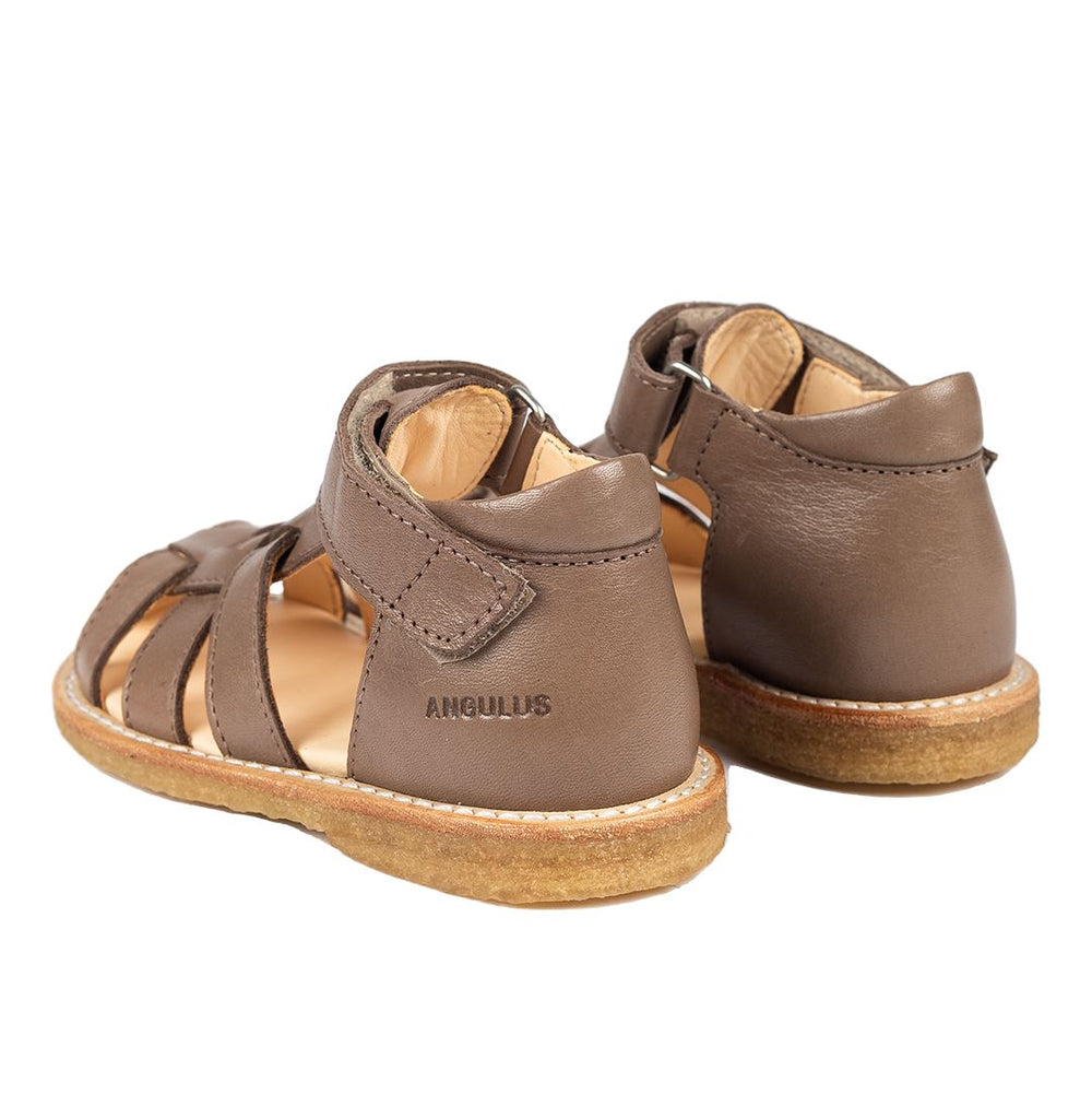 Angulus - Begynder sandal med velcrolukning - 2723 Taupe Sandaler 