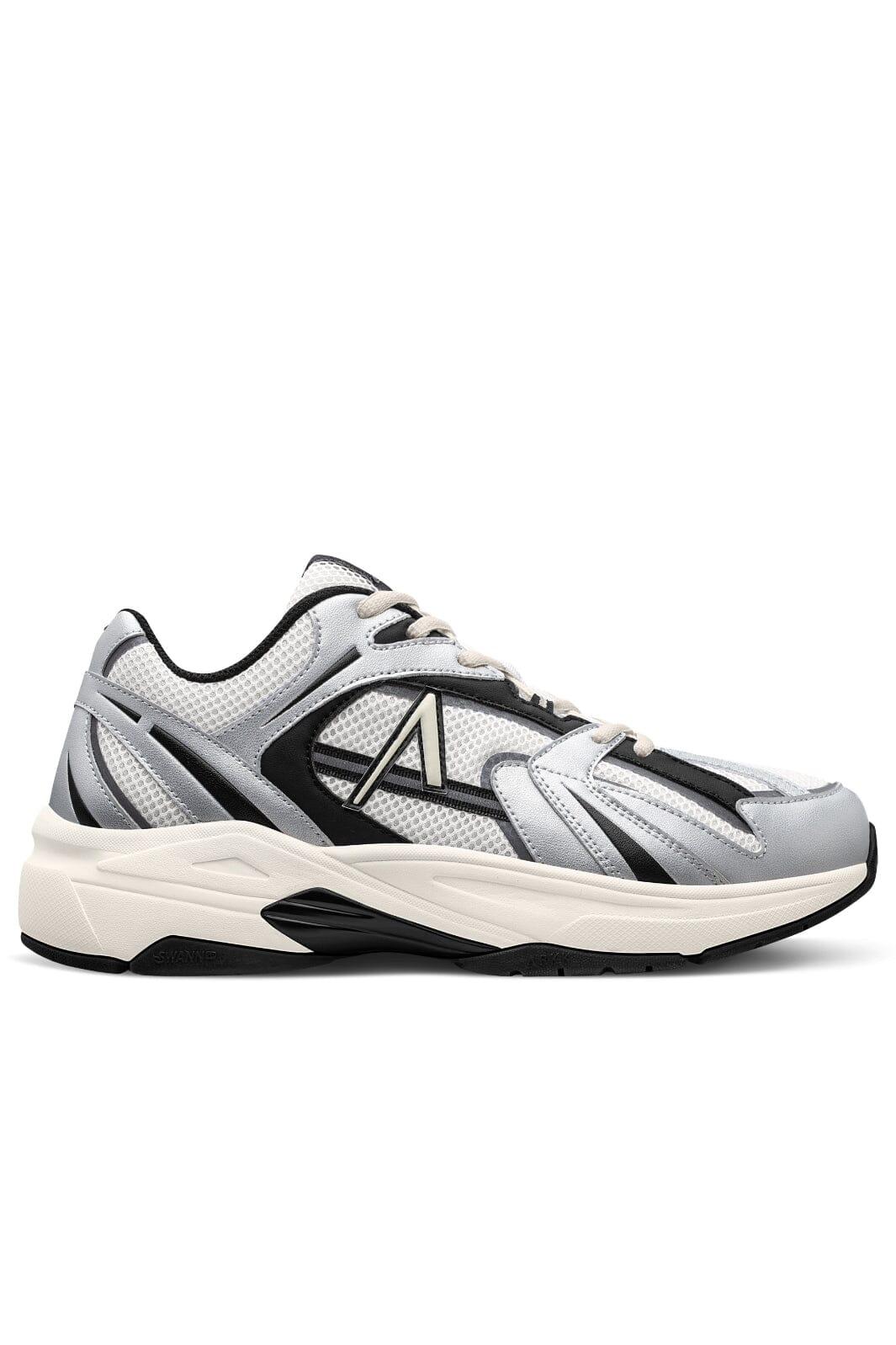 Arkk Copenhagen - Oserra Silver Black - Women - Silver Black Sneakers 