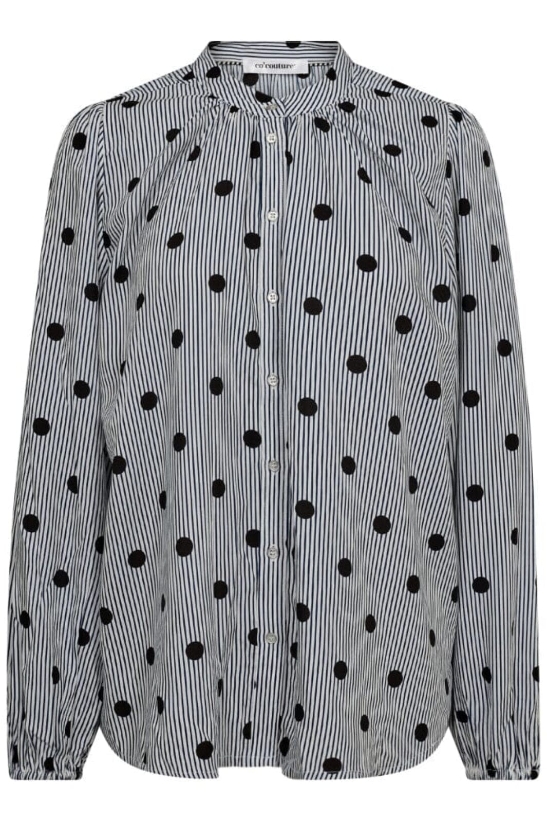 Co´Couture - Didicc Dot Shirt 35719 - 40096 Whiteblack Skjorter 