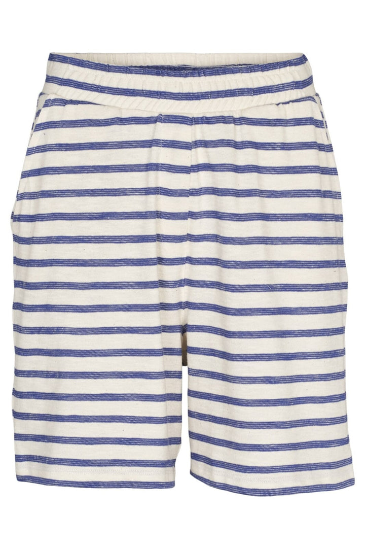 Basic Apparel - Mary Shorts - 688 Birch / Classic Blue Shorts 