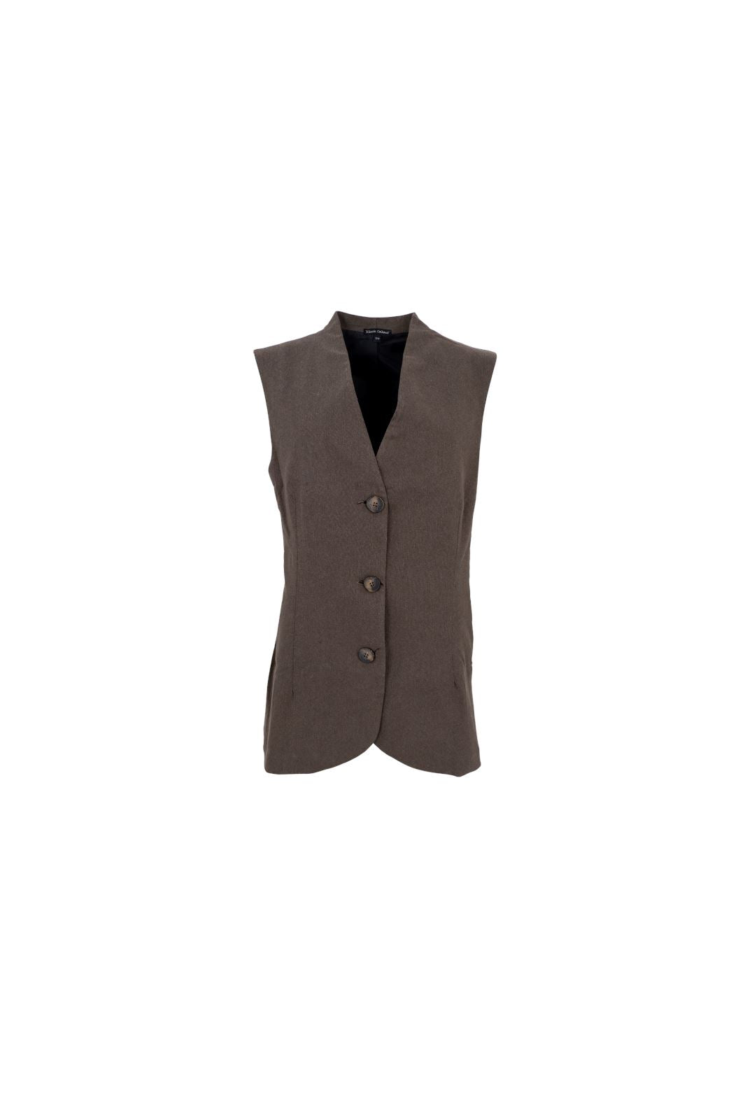 Black Colour - Bcavenue Long Vest - Taupe