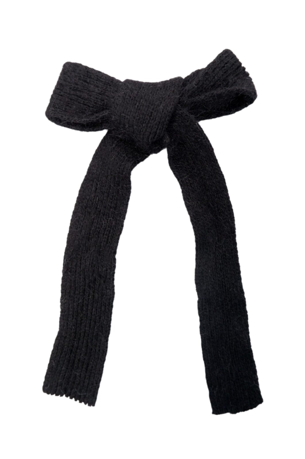 Black Colour - Bcemerie Bow Barette - Black Accessories 