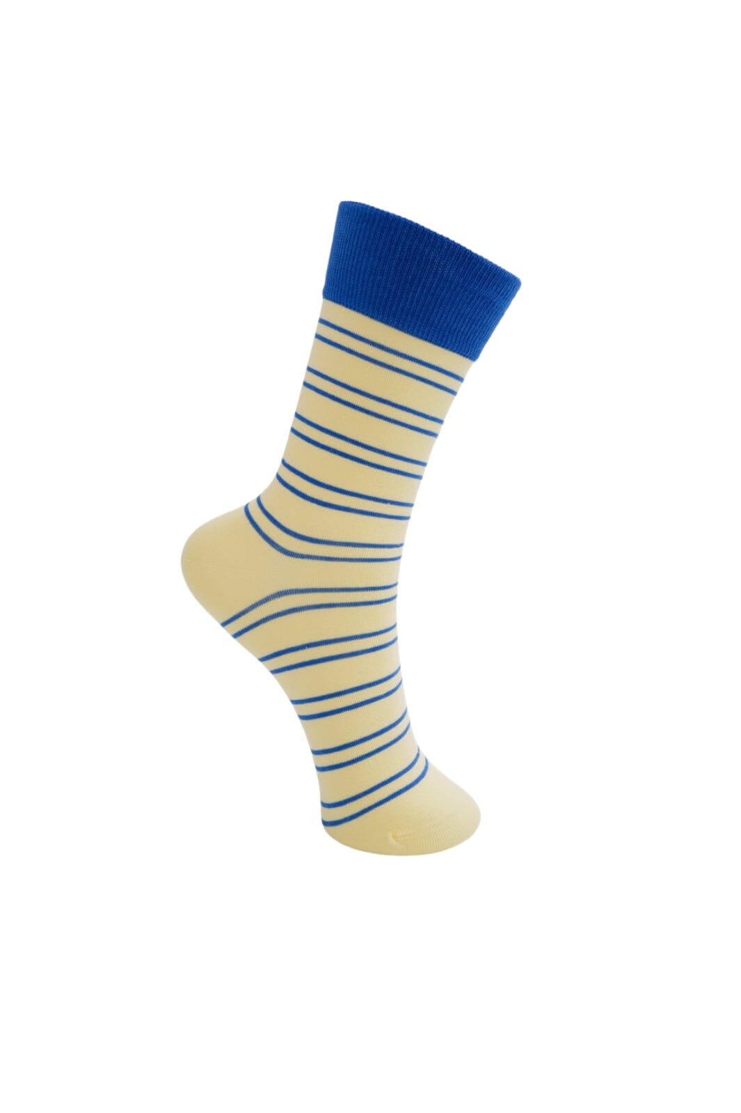 Black Colour - Bcenya Sock - Yellow Stripe Strømper 