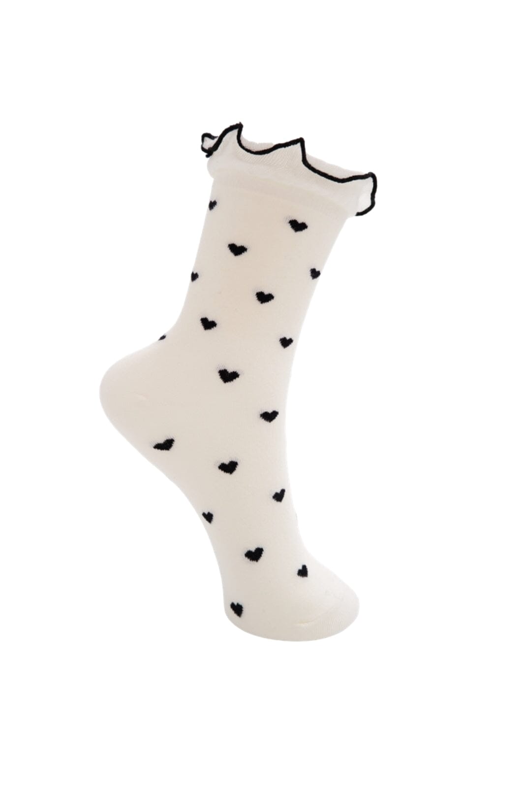 Black Colour - Bcnerissa Sock - Off White Strømper 