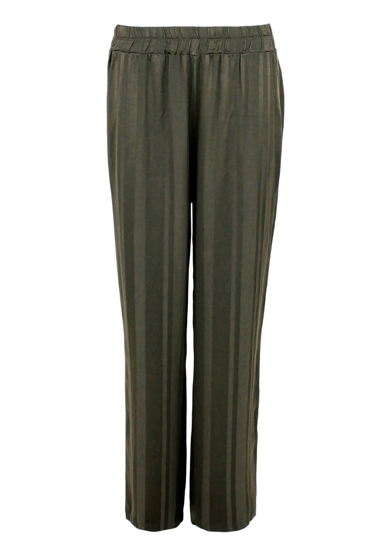 Black Colour - Bcrena Wide Legged Pant - Army Bukser 