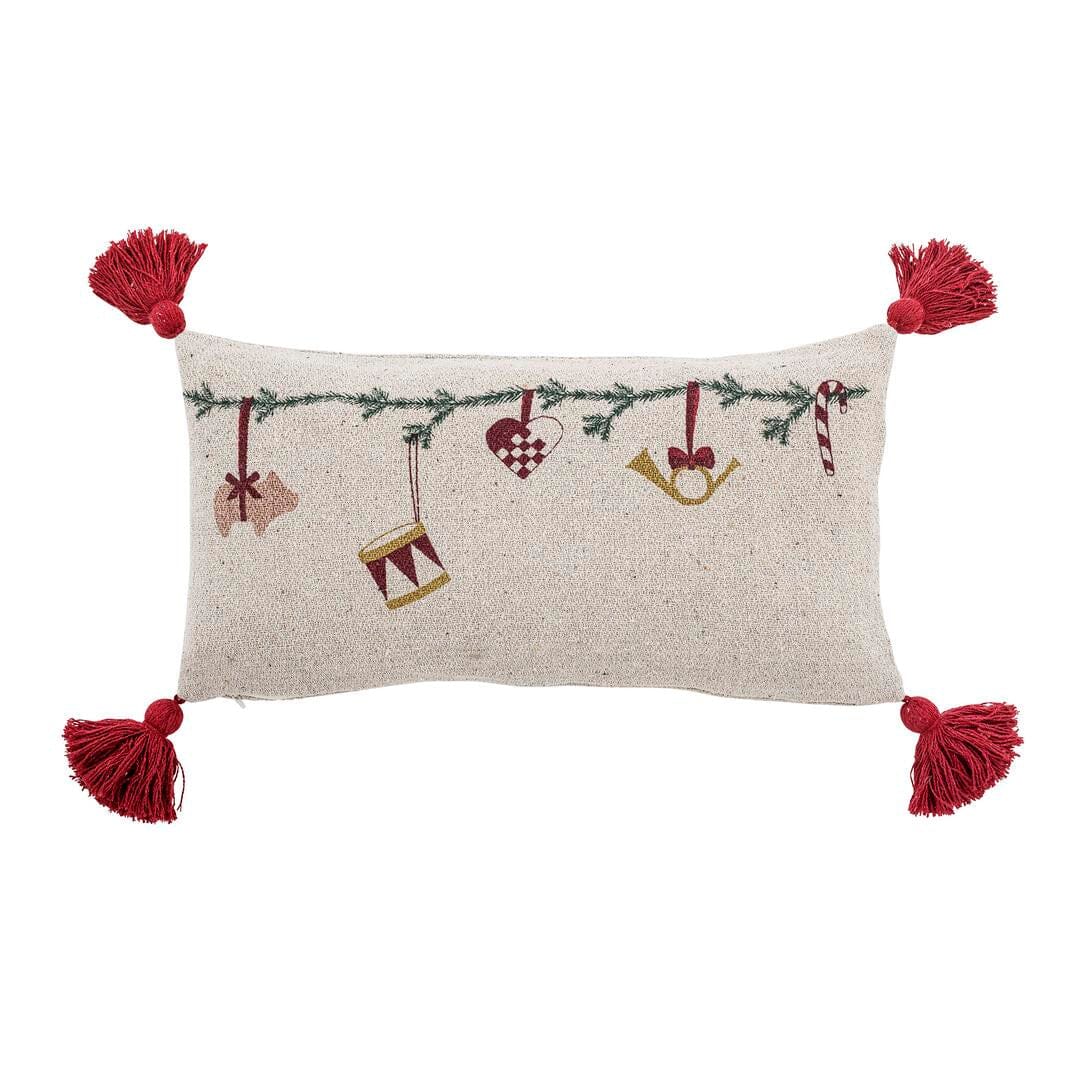 Bloomingville - Yule Pude, Natur, Bomuld - L60xW30 cm