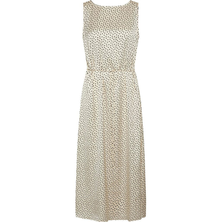 Bruuns Bazaar - AcaciaBBKarola dress - Cream/black dot print Kjoler 