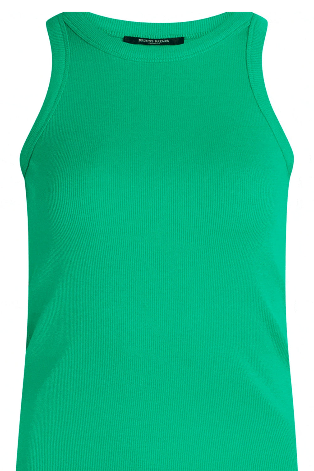 Bruuns Bazaar - Katy Rib Tank top - Bright Green Toppe 