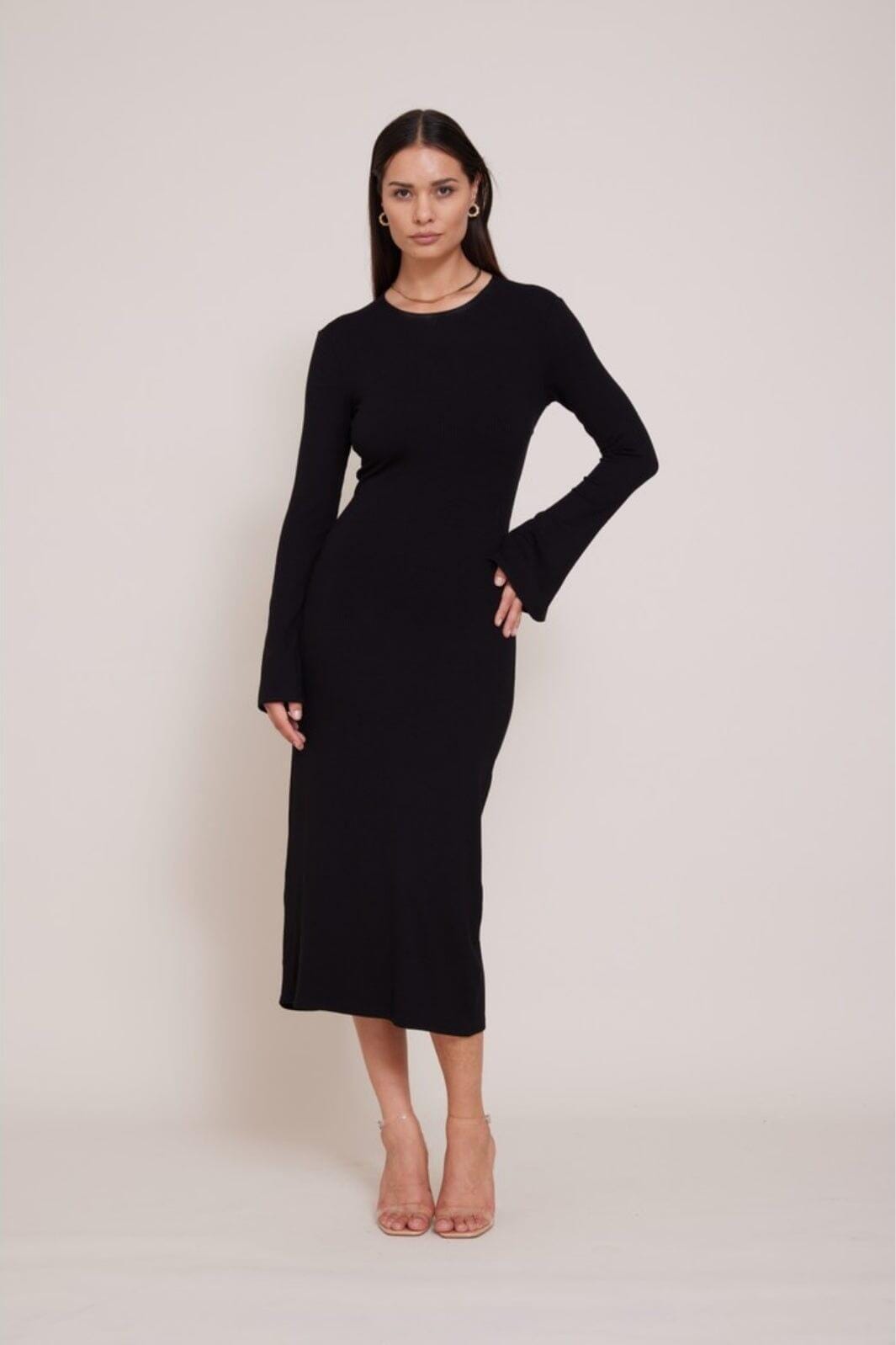 Bruuns Bazaar - LuteaBBElliana dress - Black Kjoler 