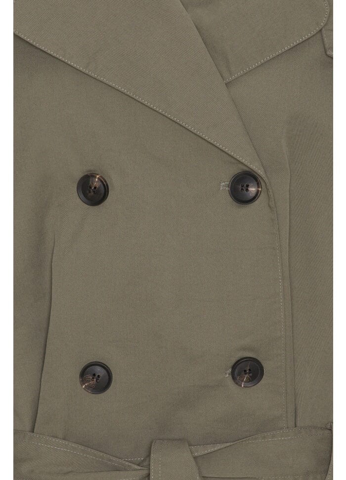 BYIC - Almaic Trenchcoat - green Green Jakker 