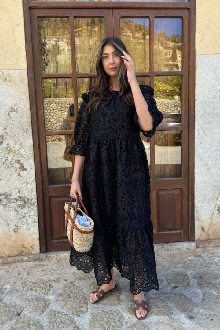 BYIC - Sigridic Long Dress - black Black Kjoler 