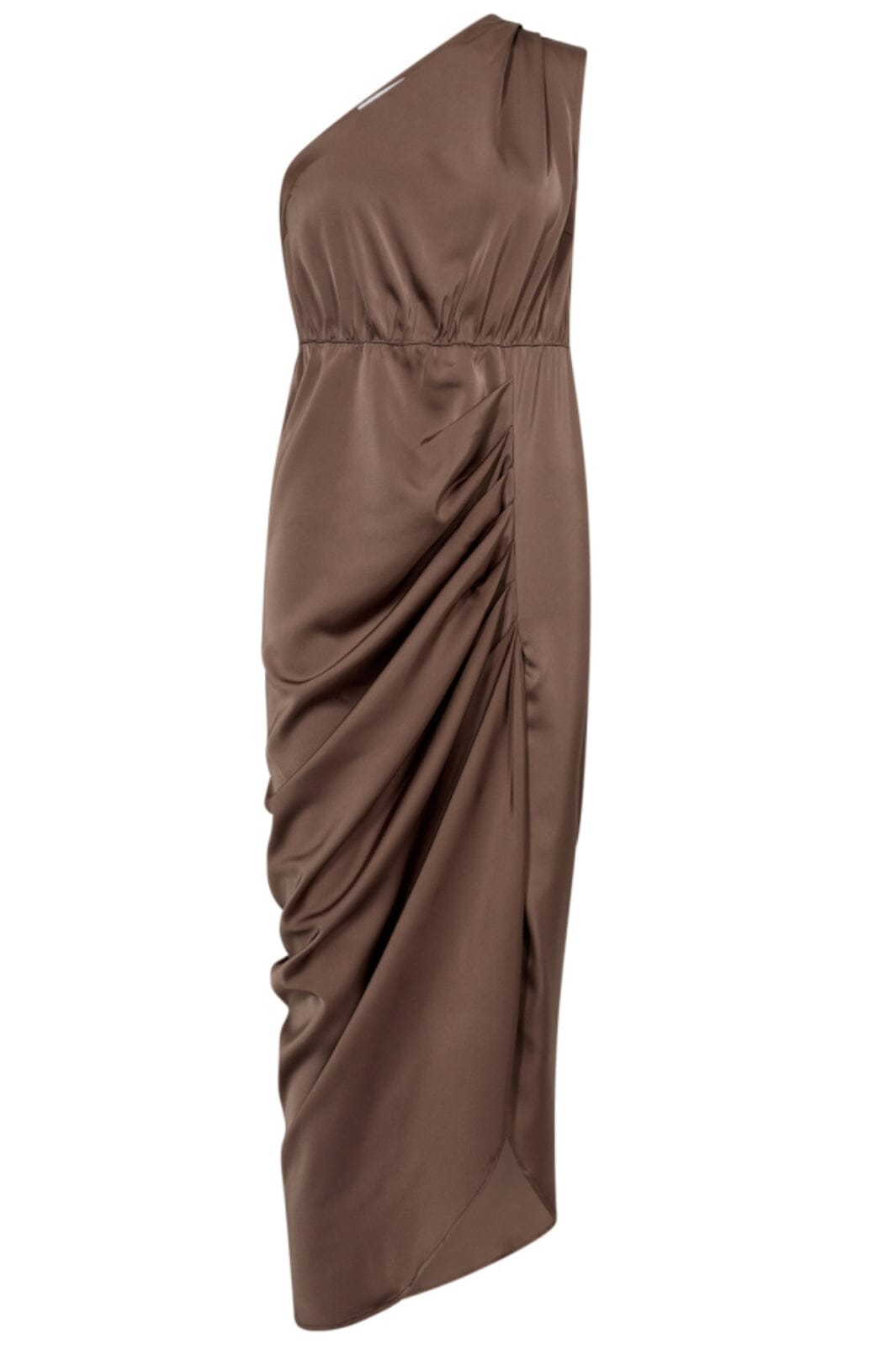 Co´couture - Adnacc Asym Drape Dress 36362 - 83 Mocca Kjoler 