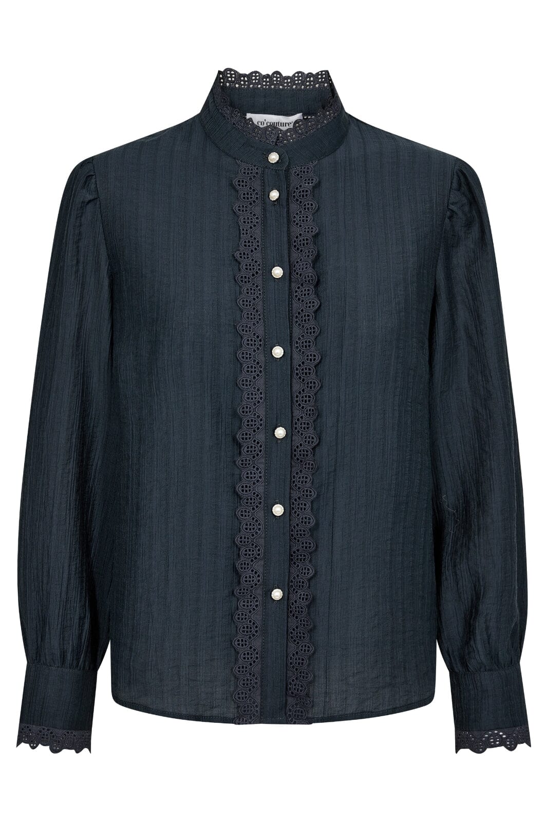 Co´couture - Angiecc Anglaise Shirt 35600 - 120 Navy Skjorter 