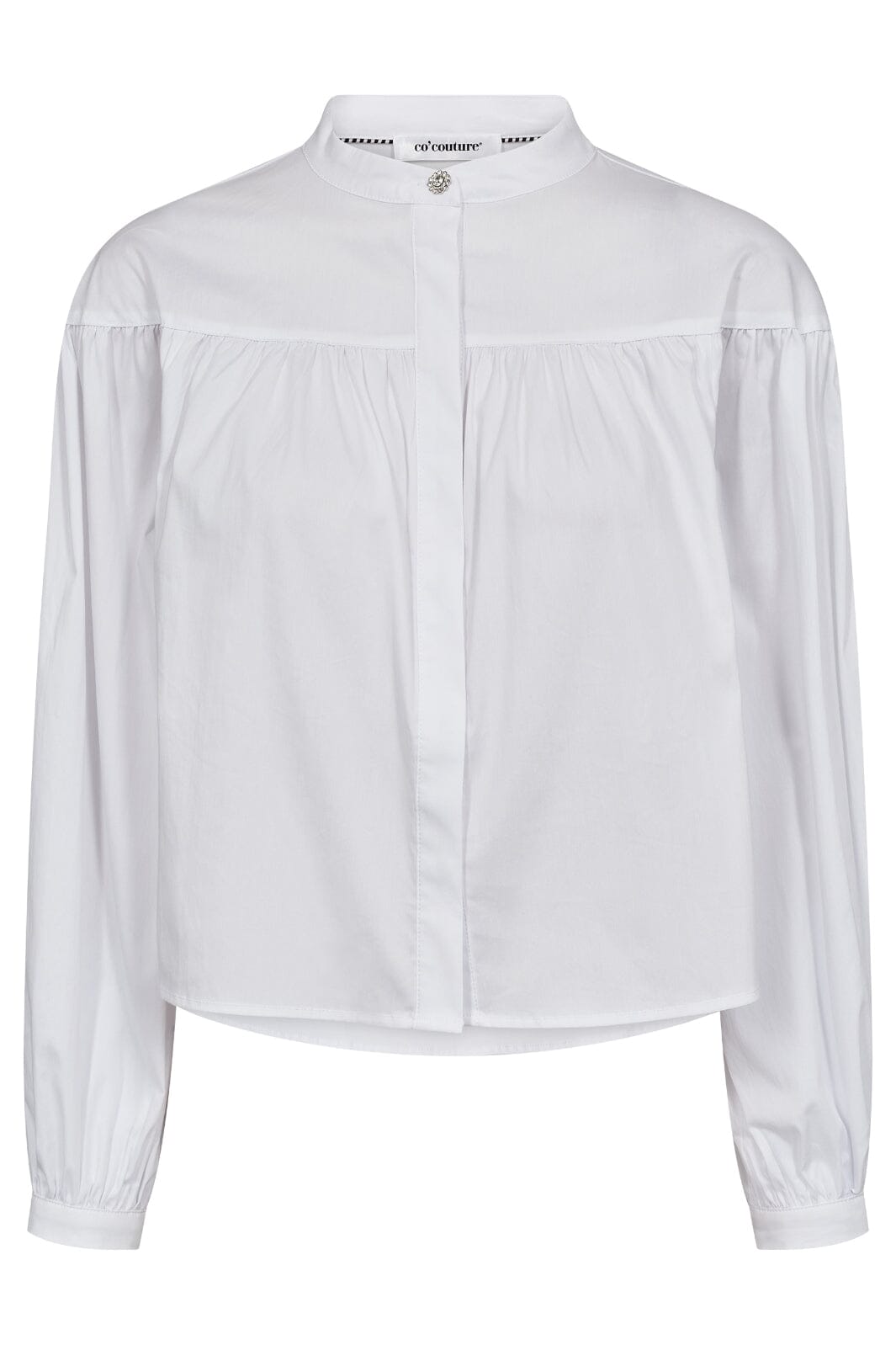 Co´couture - Cocc Crisp Crystal Shirt 35601 - 4000 White Skjorter 