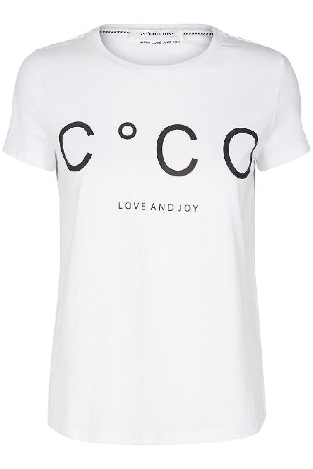 Co'couture - Coco Signature Tee - White T-shirts 