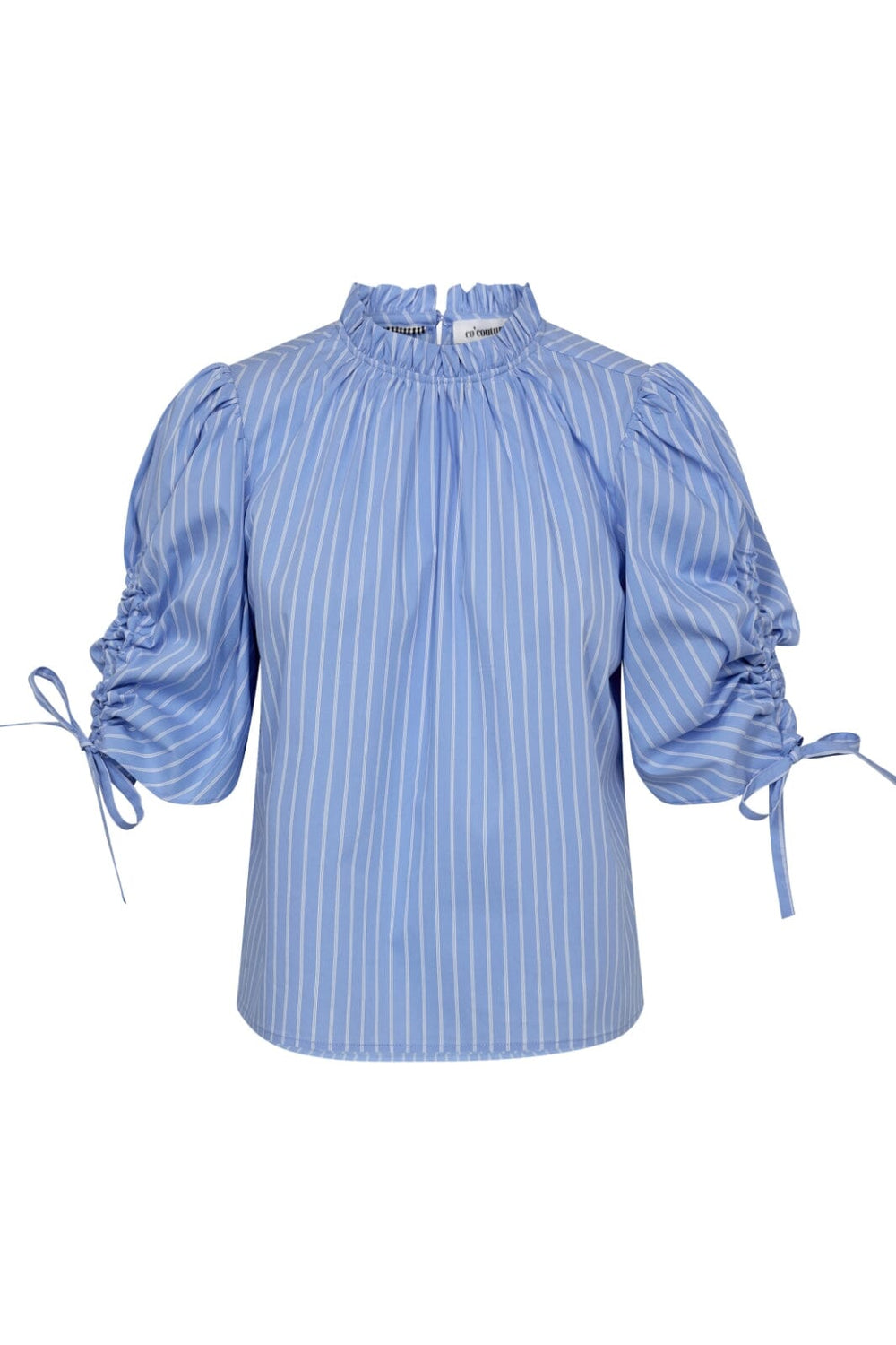 Co´Couture - Diviacc Puff Ss Blouse 35786 - 23 - Pale Blue