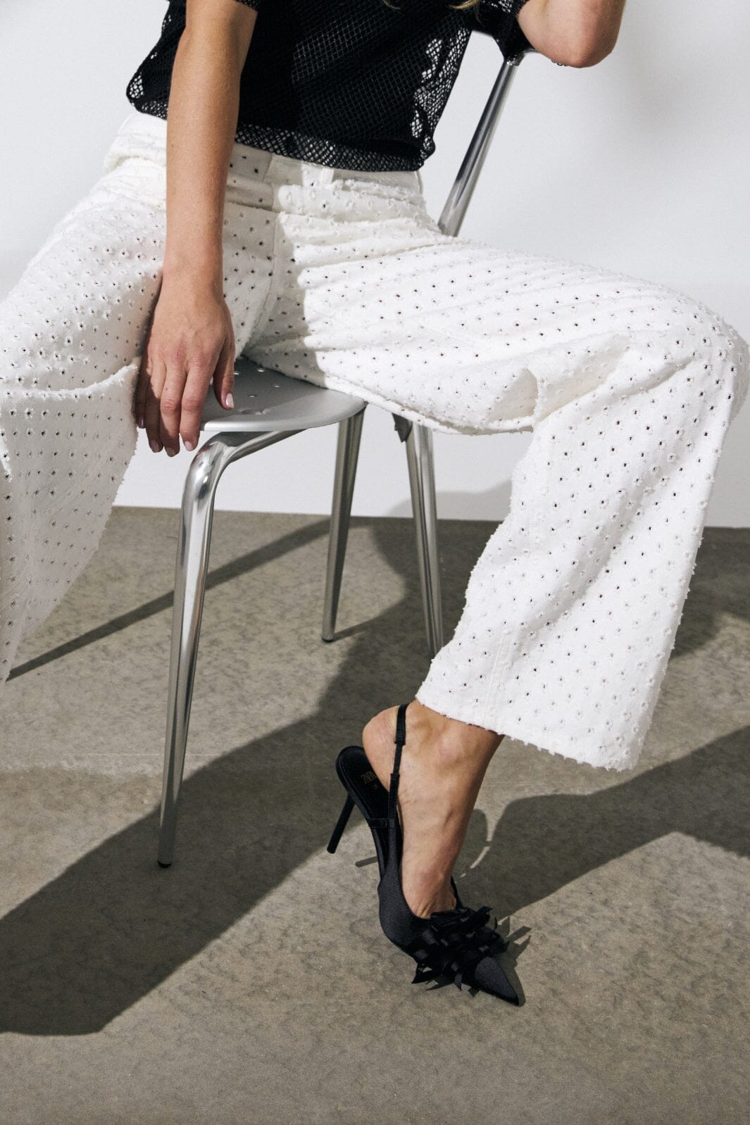 Co´Couture - Hollycc Barrel Pant 31500 - 4000 - White