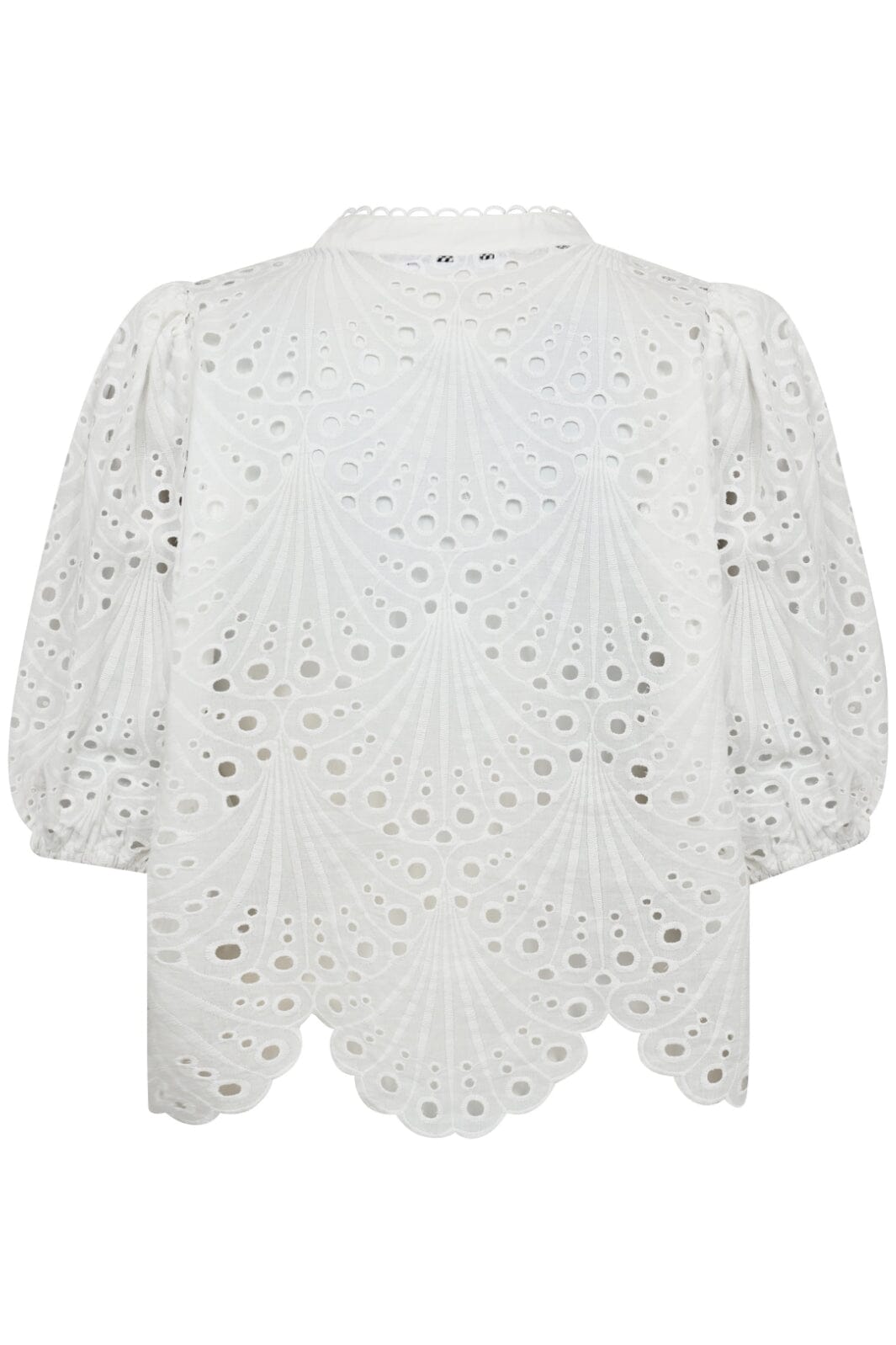 Co´Couture - Nayacc Anglaise Ss Shirt 35826 - 4000 - White