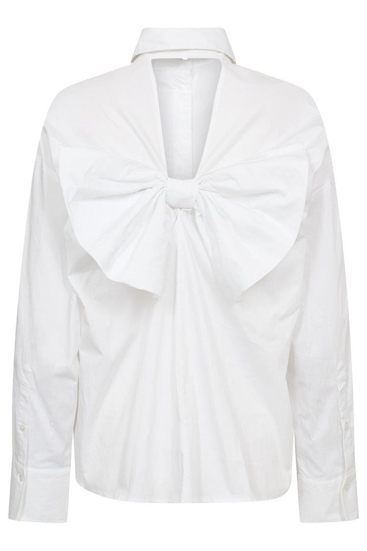 Co´Couture - Sannacc Bow Shirt 35783 - 4000 - White