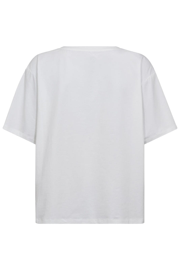 Co´Couture - Siaracc Bow Oversize Tee 33163 - 4000 - White