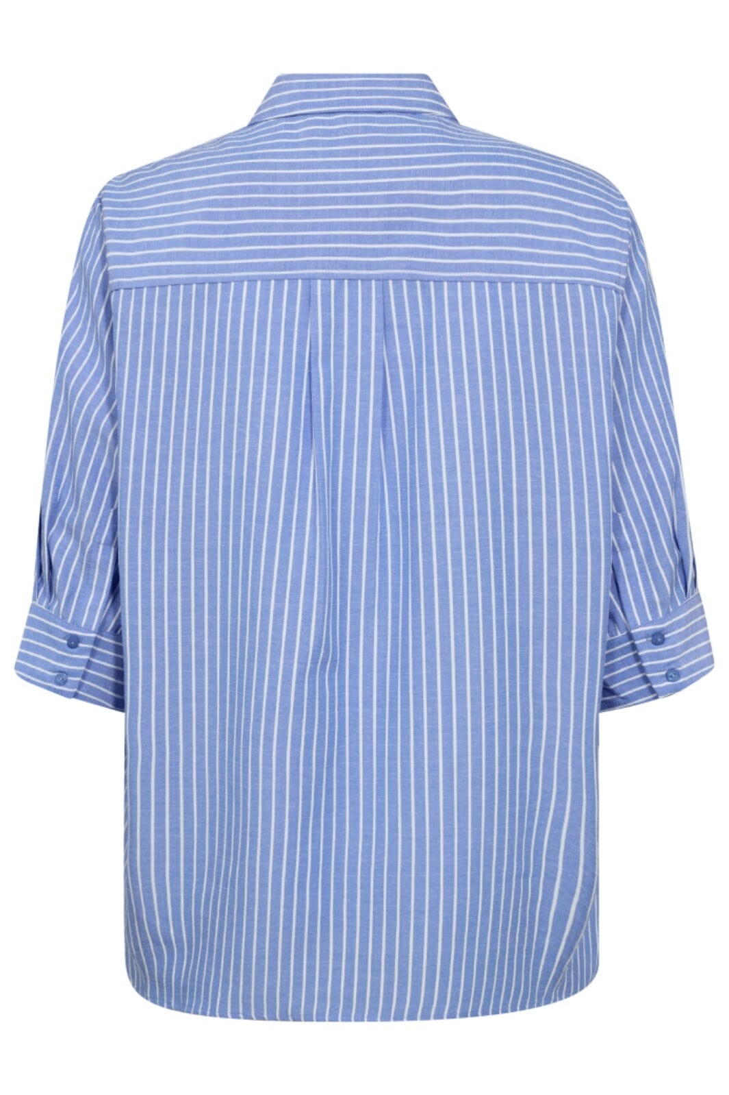 Co´Couture - Teacc Stripe Ss Shirt 35822 - 17 - Blue