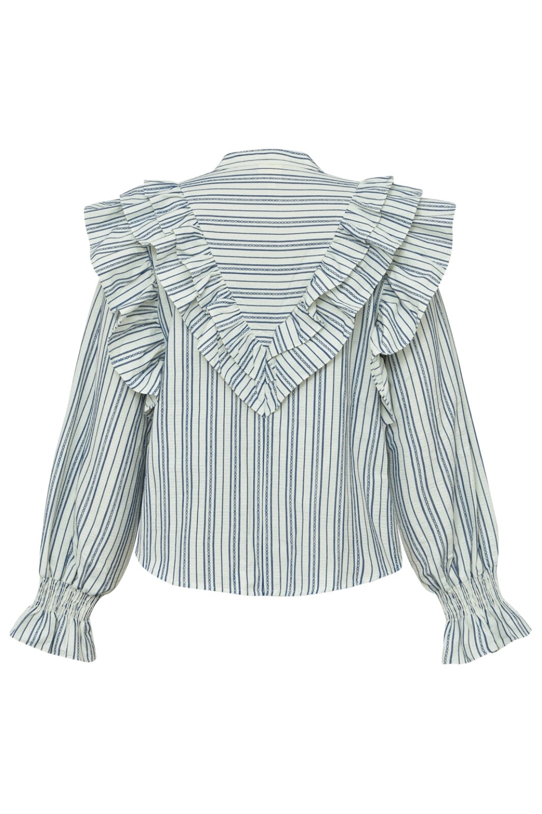 Gossia - Cocogo Lu Shirt G2364 - Blue - Off-White Stripes Skjorter 