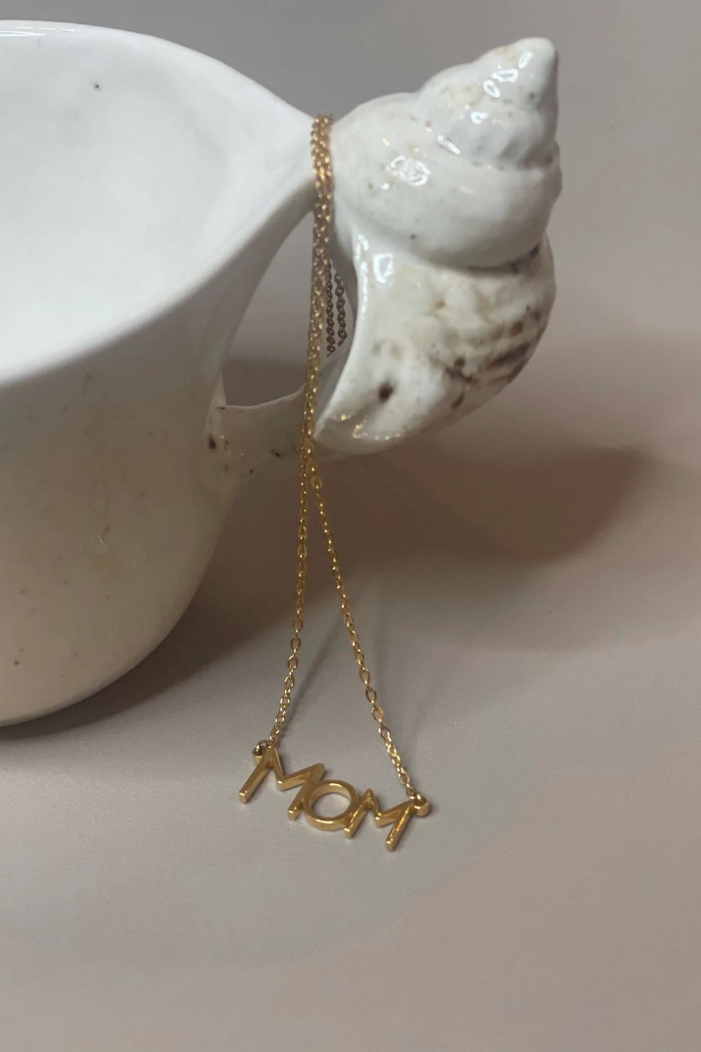 EMM Copenhagen - CLASSIC MOM NECKLACE - Gold 14K Halskæder 