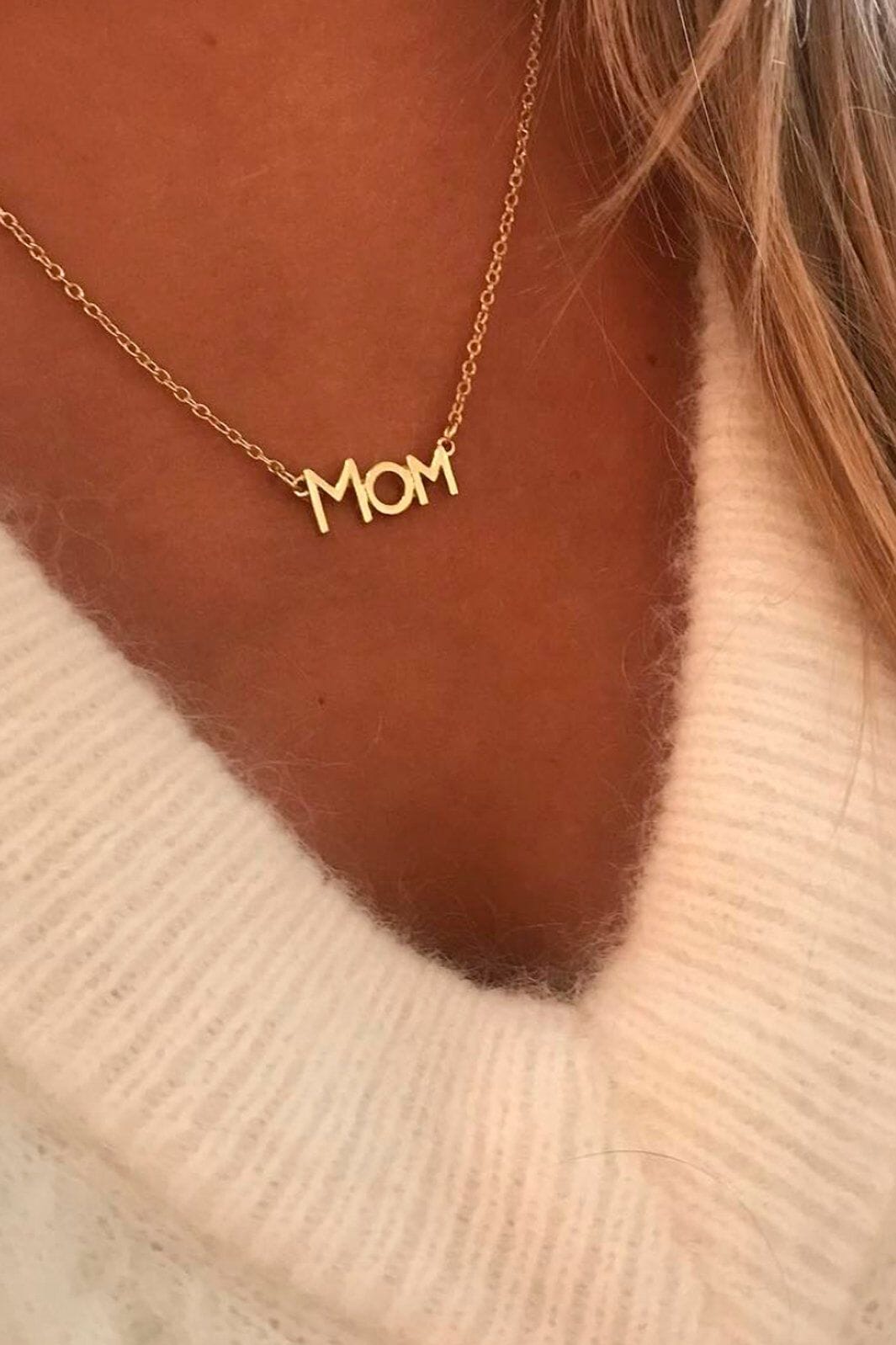 EMM Copenhagen - CLASSIC MOM NECKLACE - Gold 14K Halskæder 