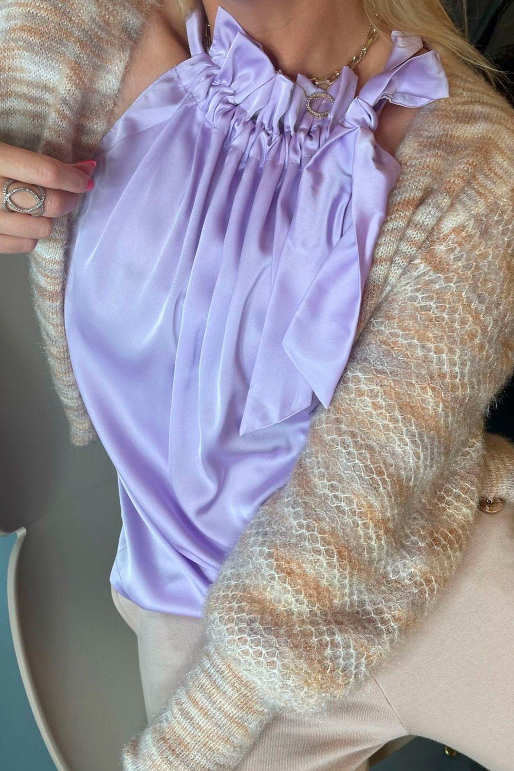 EMM Copenhagen - Elisabeth Top - Lilac Toppe 