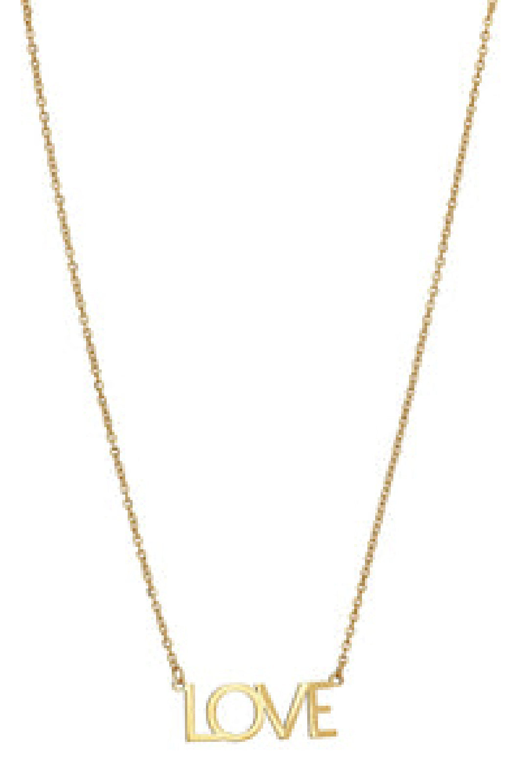 EMM Copenhagen - LOVE NECKLACE - Gold 14K Halskæder 