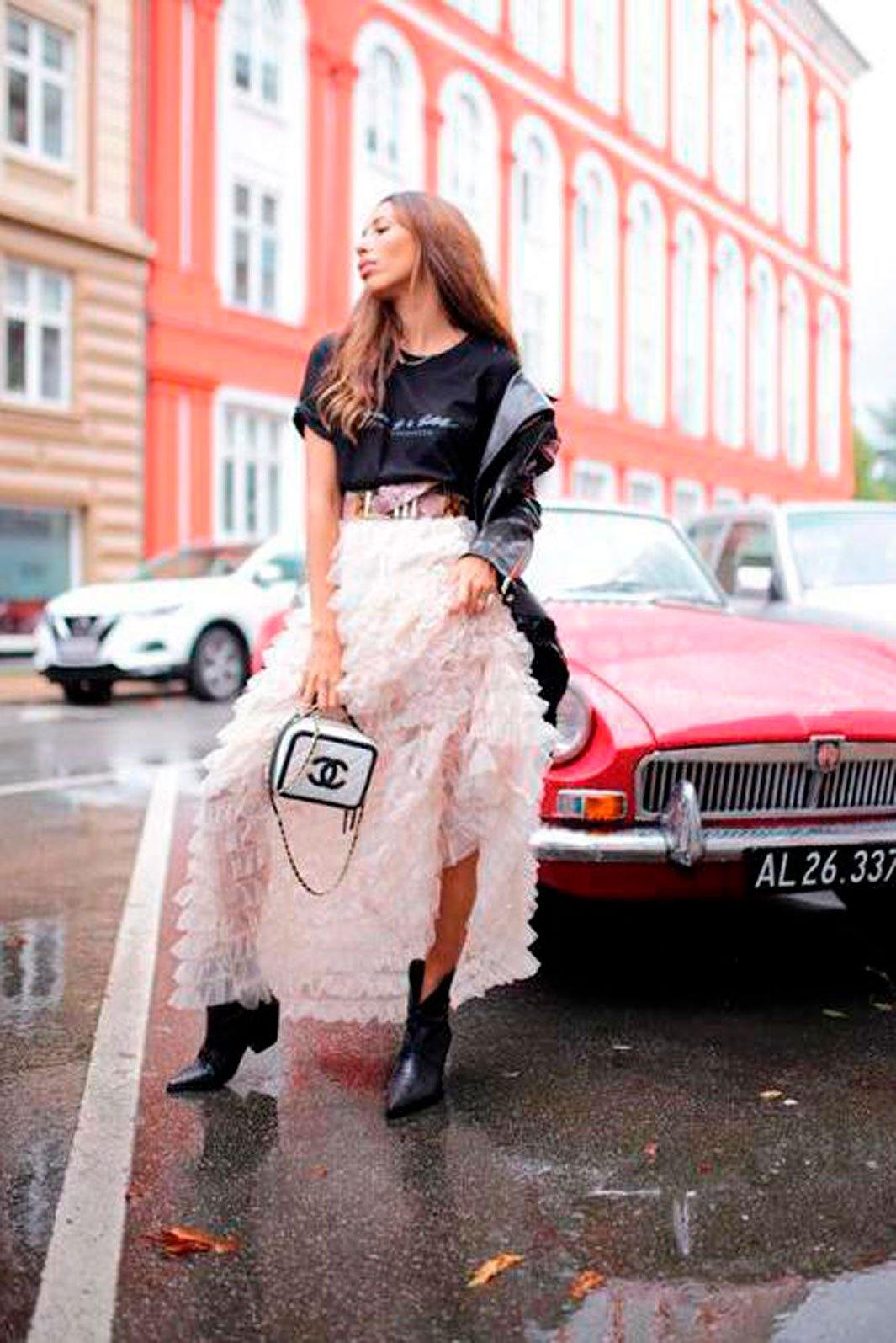 EMM Copenhagen - Tulle Skirt - Creme Nederdele 