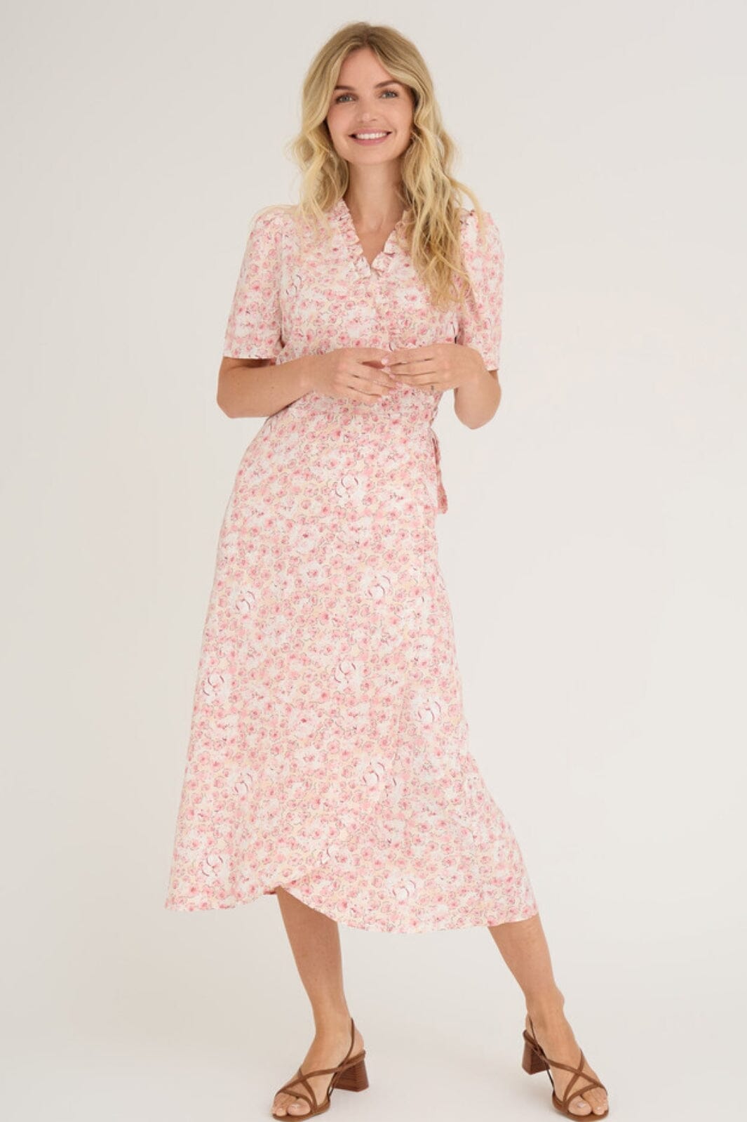 A-View - Peony Dress - 258 Rose/Pink