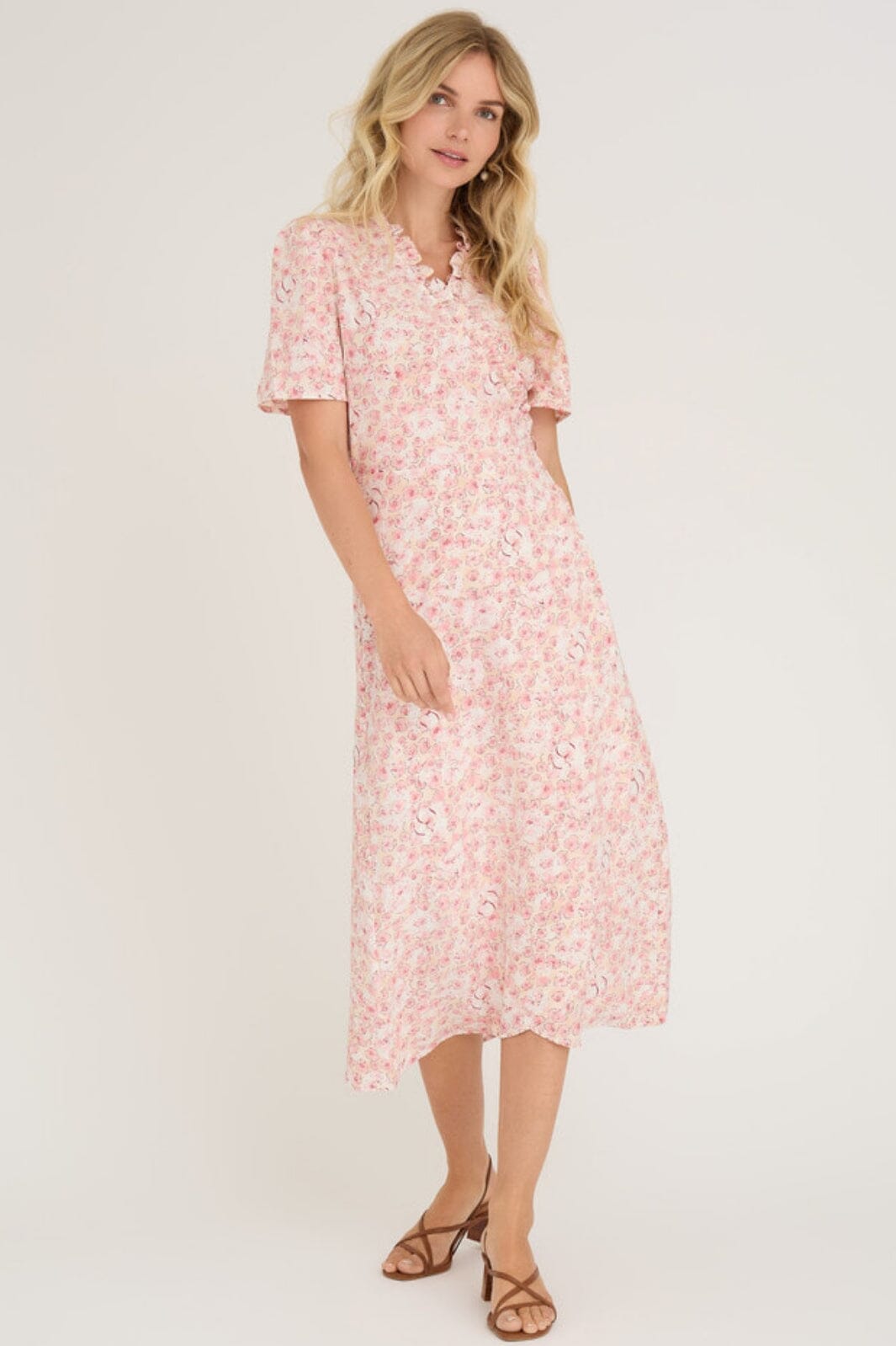 A-View - Peony Dress - 258 Rose/Pink