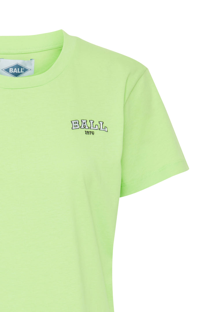 Forudbestilling - Ball - T. Little Womans T-Shirt - 140452 Lime T-shirts 