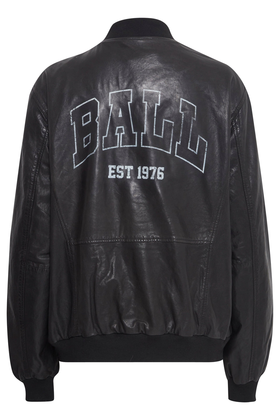 Forudbestilling - Ball - T. Nash Leather Bomber - 193911 Black Jakker 