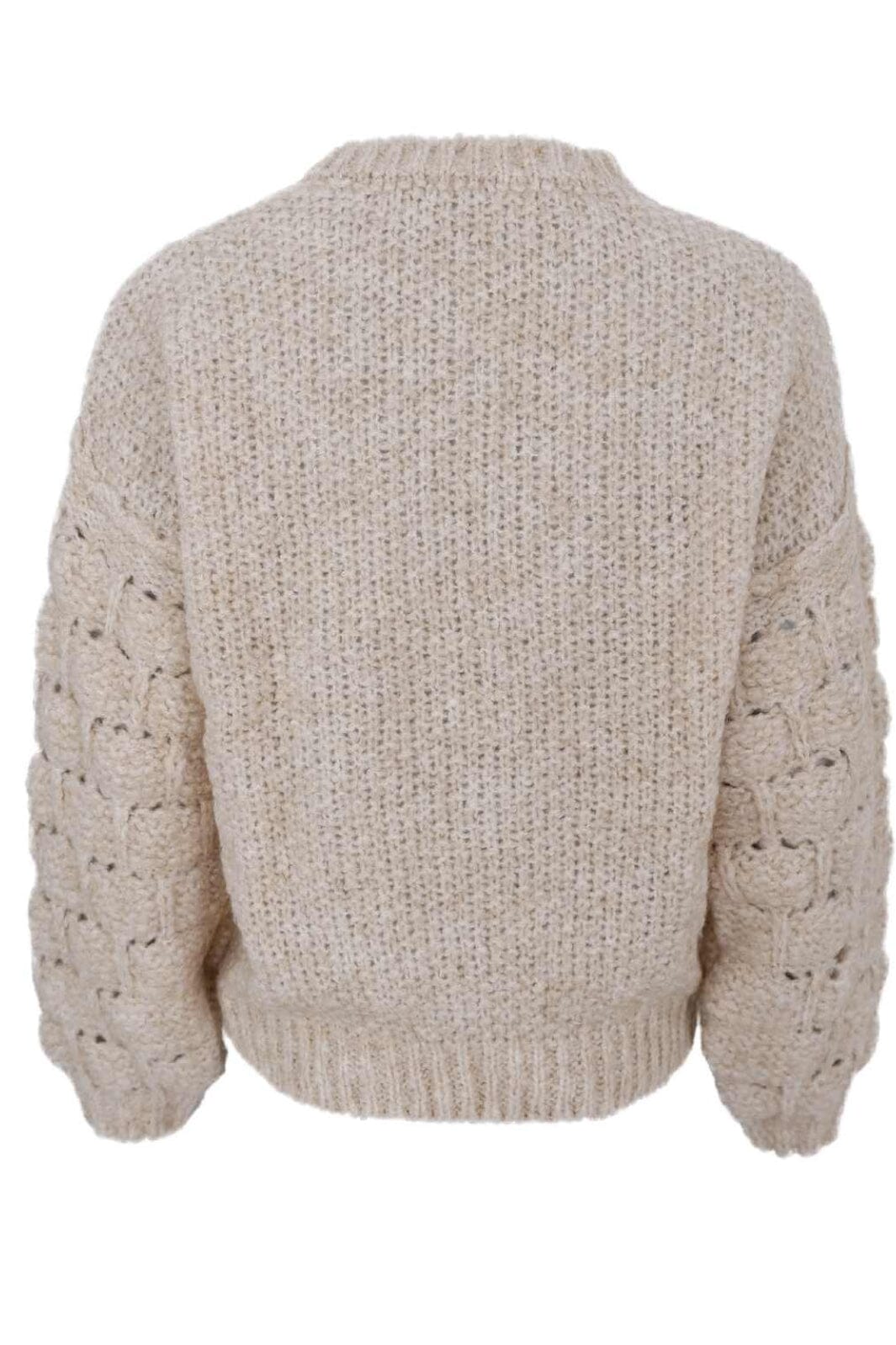 Forudbestilling - Black Colour - Bcaurora Knit 1186 - Wheat