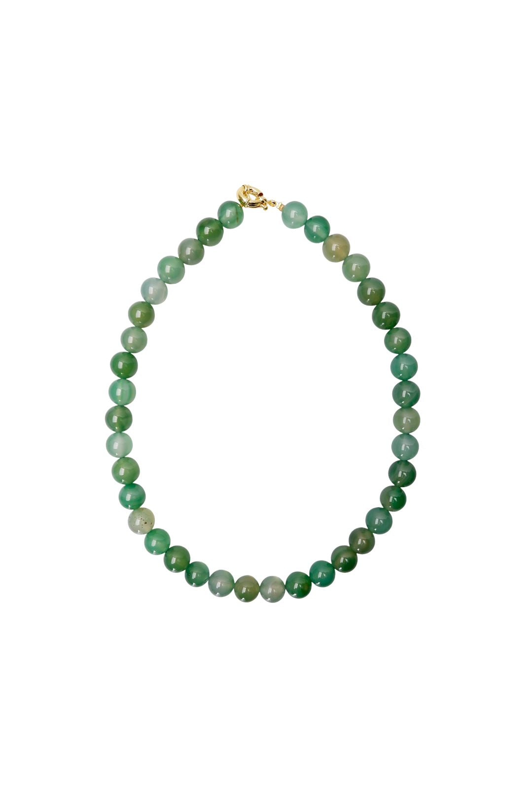 Black Colour - Bcezra Necklace - Green