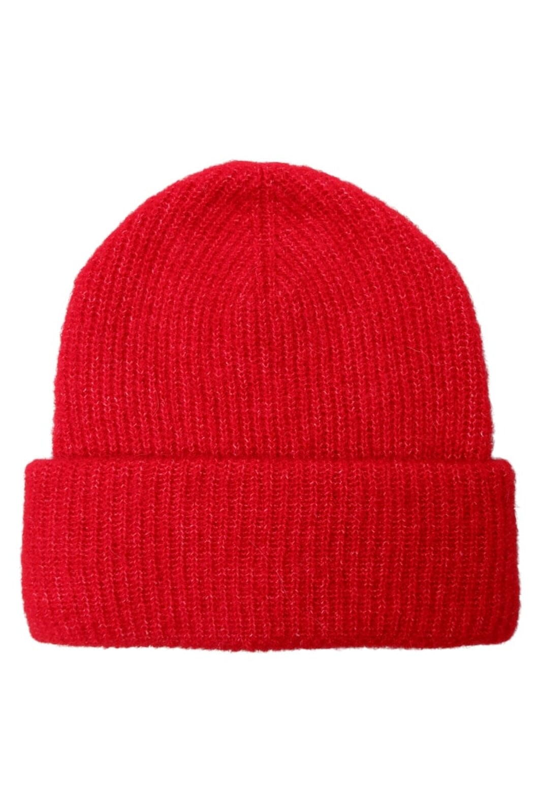 Black Colour - Bcginger Rib Hat 9744 - Red