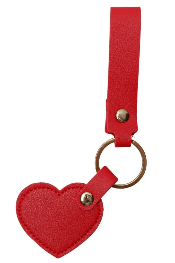 Black Colour - Bcheart Pu Keyhanger 10290 - Red