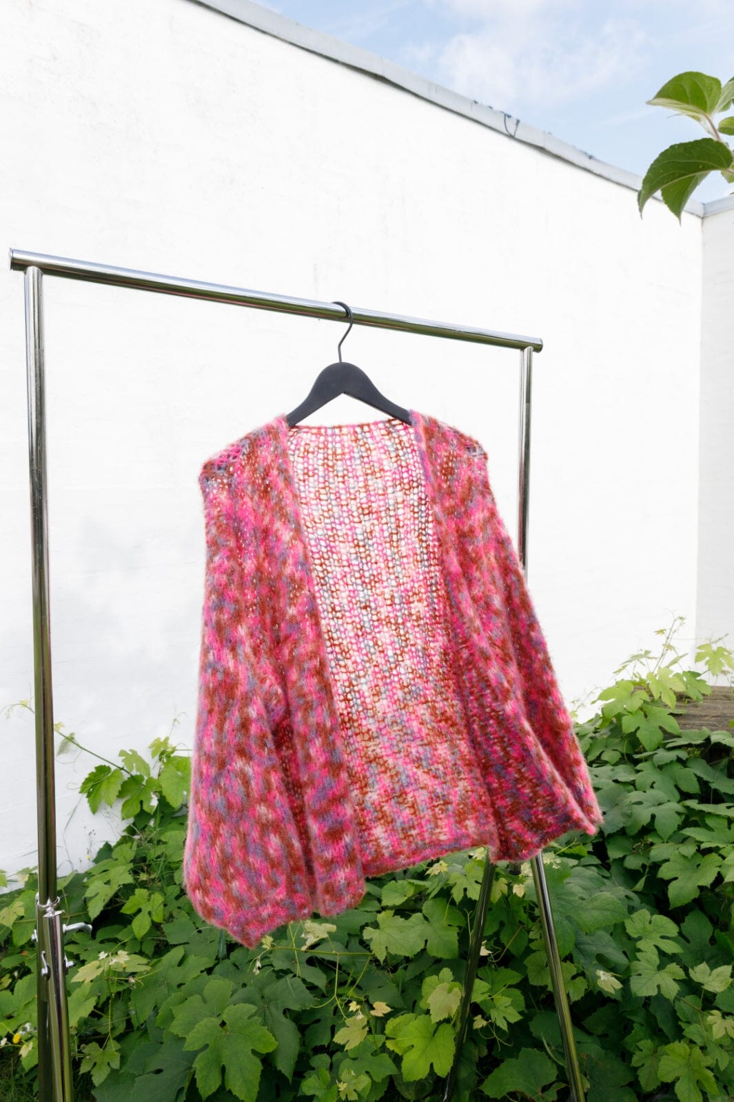 Forudbestilling - Black Colour - Bcjessa Knit Cardigan - Pink Multi Cardigans 