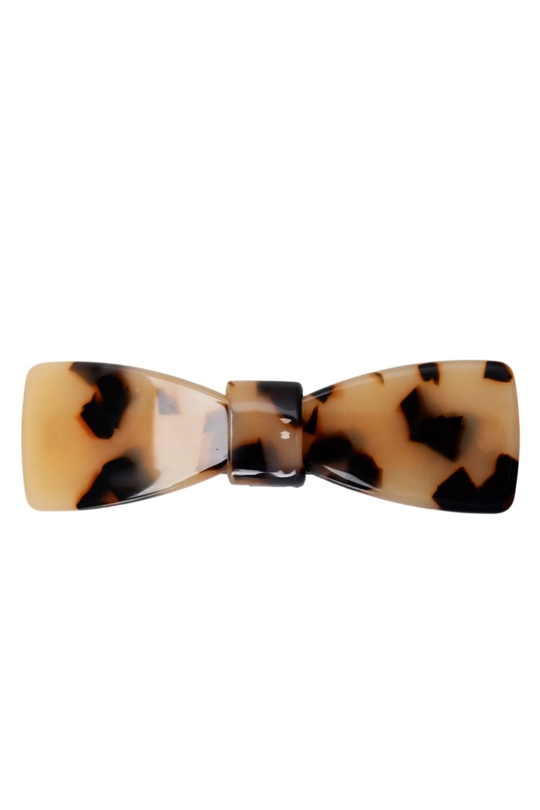 Black Colour - Bcluce Bow Barette 5883 - Lt. Tortoise