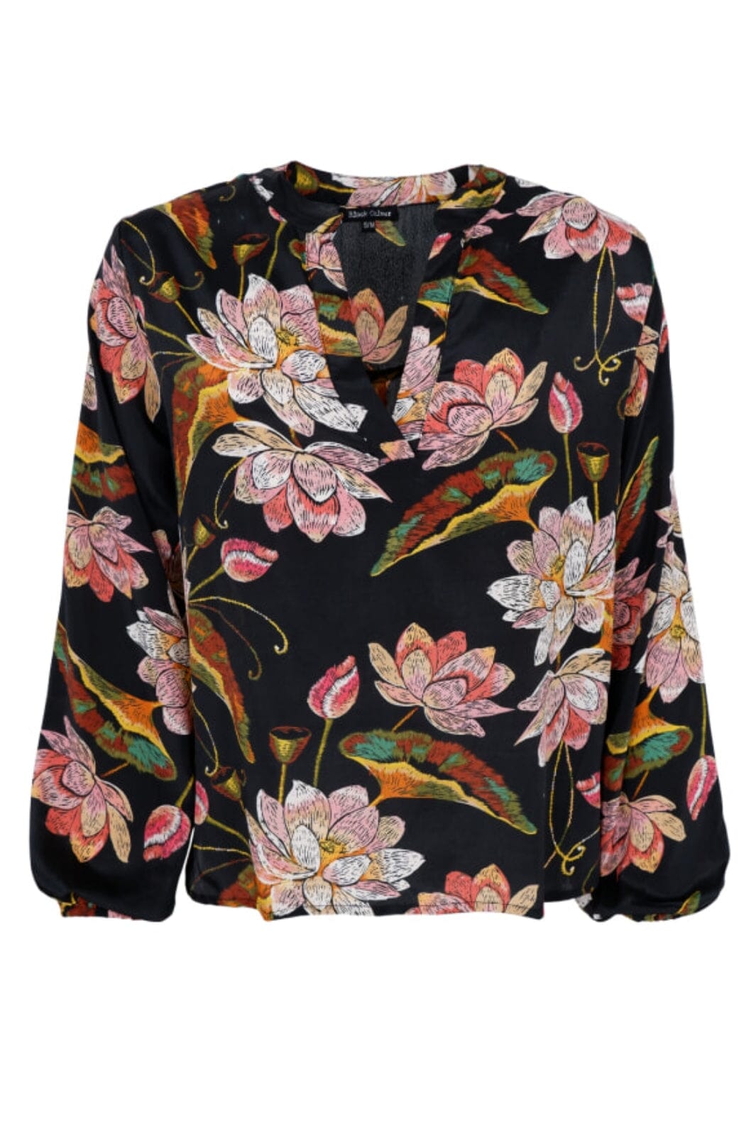 Forudbestilling - Black Colour - Bcluna Blouse - Deep Floral Bluser 