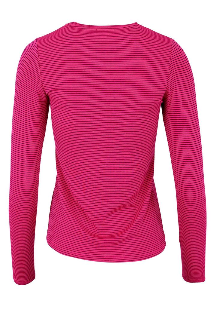 Forudbestilling - Black Colour - Bcpayton L/S Striped T-Shirt - Pink (2022-08-31) Bluser 