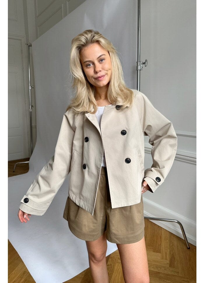 Forudbestilling - BYIC - Lunaic Trenchcoat - beige Light Beige Jakker 