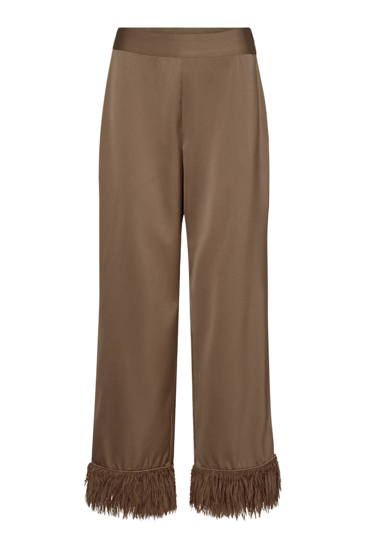 Forudbestilling - Co´couture - Adnacc Feather Pant 31414 - 154 Walnut Bukser 